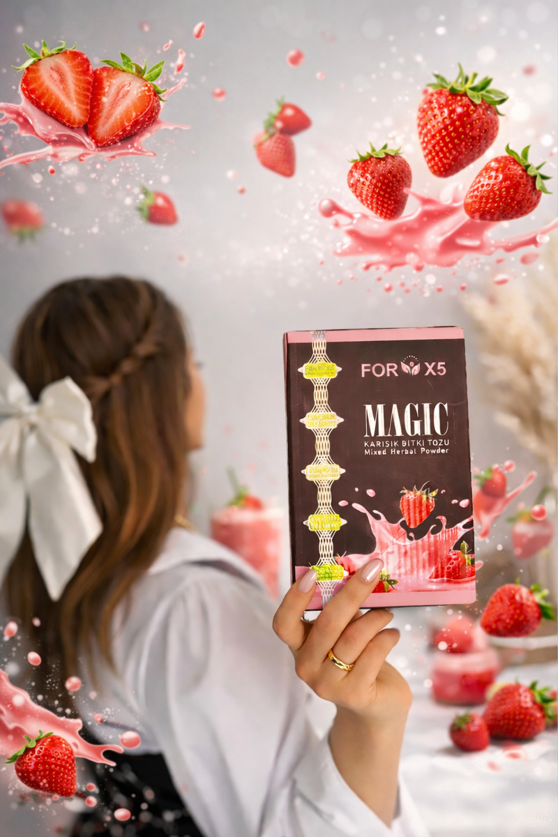 <p><strong>FOR X5 Magic Milk </strong></p><p><strong>STRAWBERRY 🍓</strong></p>