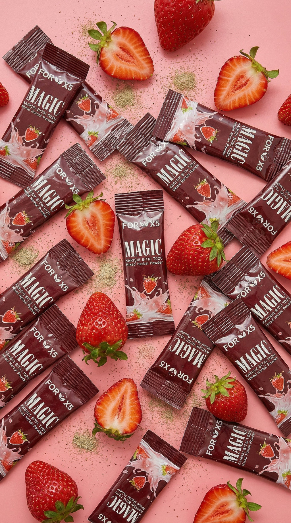 (2er SET) Magic Milk FOR X5 - Strawberry