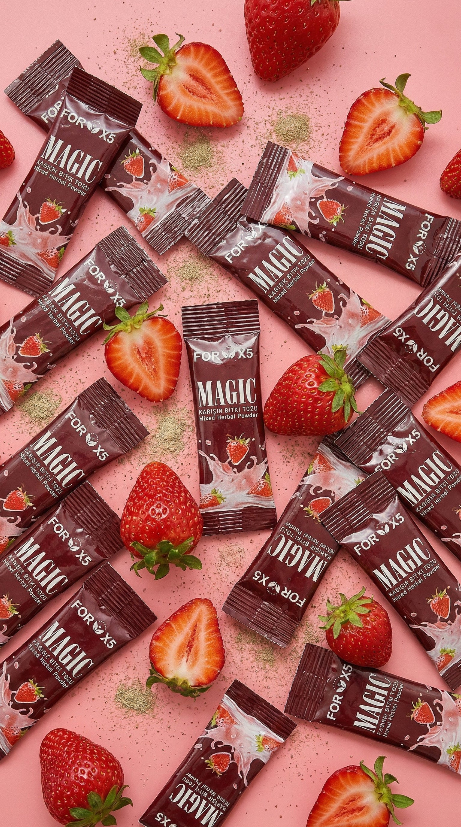 (2er SET) Magic Milk FOR X5 - Strawberry