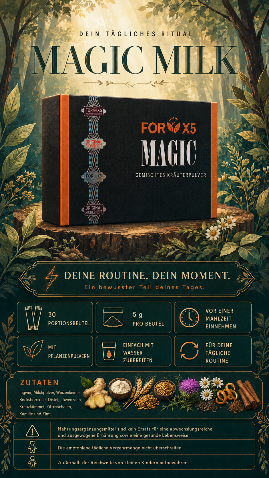 (2er SET) Magic Milk FOR X5
